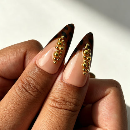 Dark burgundy gradient stiletto press‑on nails real‑hand manicure