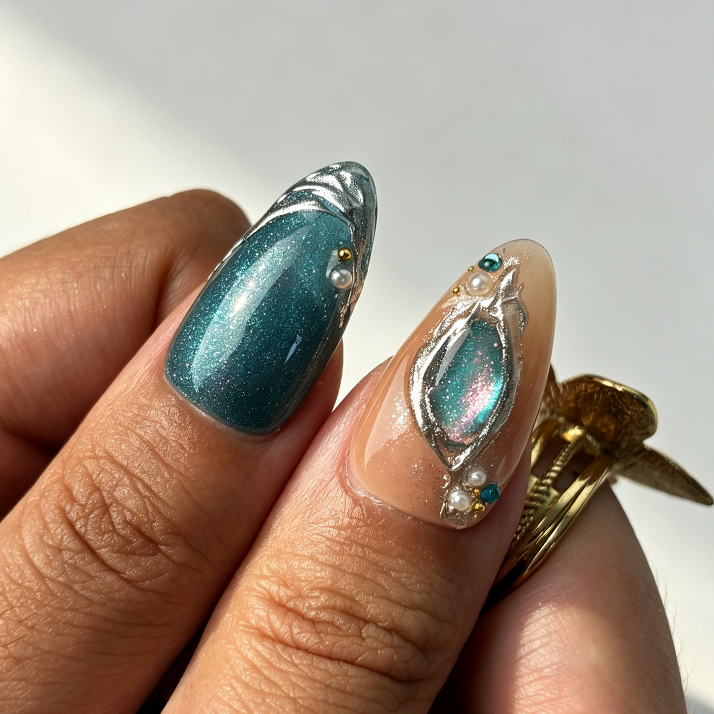Jade Lotus Mirror