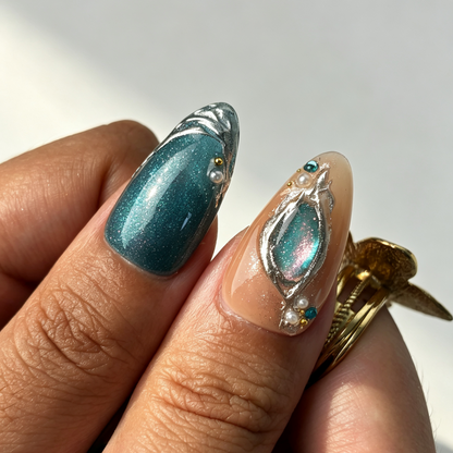 Jade Lotus Mirror