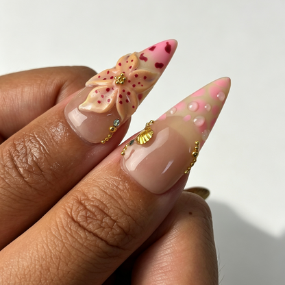 Peach Filigree